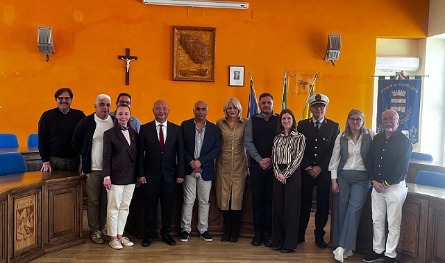Başkan Yahya Göztepe, kardeş şehir Pantelleria’da temaslarda bulundu