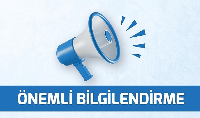 Belediyeden dolandırıcılık uyarısı