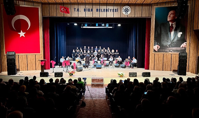 Biga’da Klasik Türk Sanat Müziği konseri büyük ilgi gördü