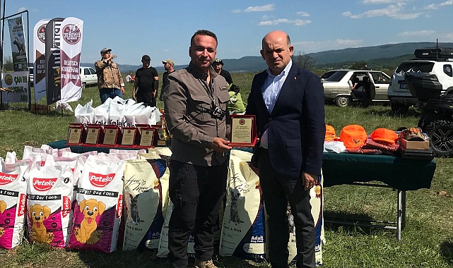 Çan’da 7. Grup Fermalı Av Köpekleri Irk ve Mera Yarışması gerçekleştirildi