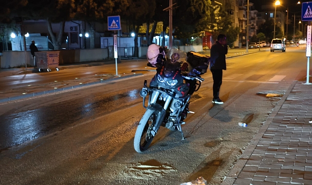 Çanakale'de şüpheli şahıs polis ekiplerine silah gösterip kaçtı! Kovalamacada polis aracı yayaya çarptı