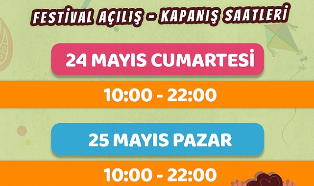 Çanakkale'de çocuklar için festival coşkusu başlıyor