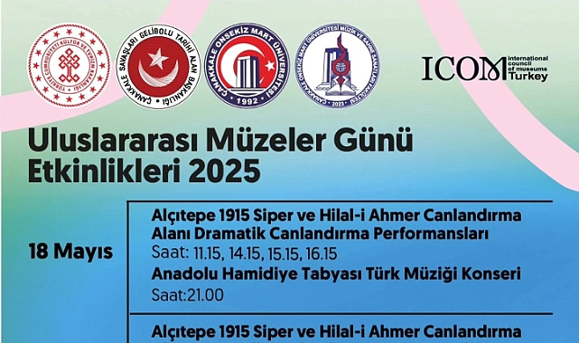 Çanakkale’de Müzeler Haftası birbirinden özel etkinliklerle kutlanıyor