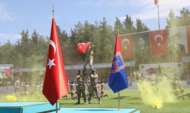 Çanakkale Jandarma Eğitim Merkez Komutanlığı’nda Yemin Töreni