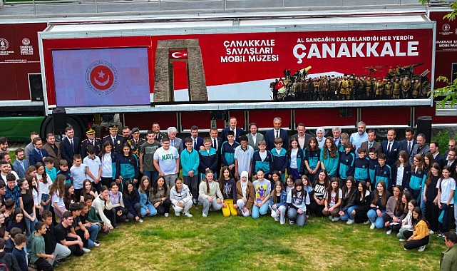 Çanakkale Mobil Müzesi Üsküp’te ziyaretçileriyle buluştu