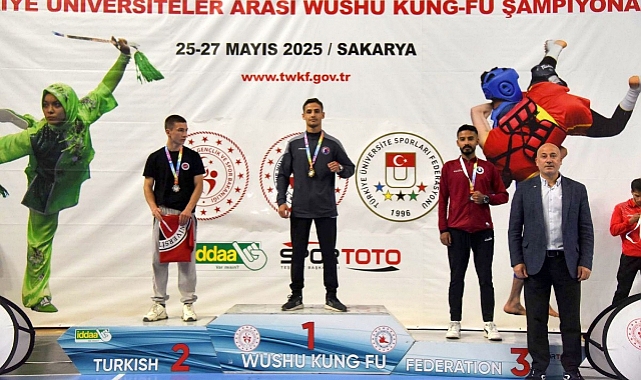 ÇOMÜ Wushu Takımı Türkiye Şampiyonası’ndan madalyalarla döndü