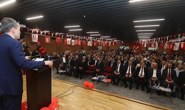 Fatih Erbakan Çanakkale’de partililer ile buluştu