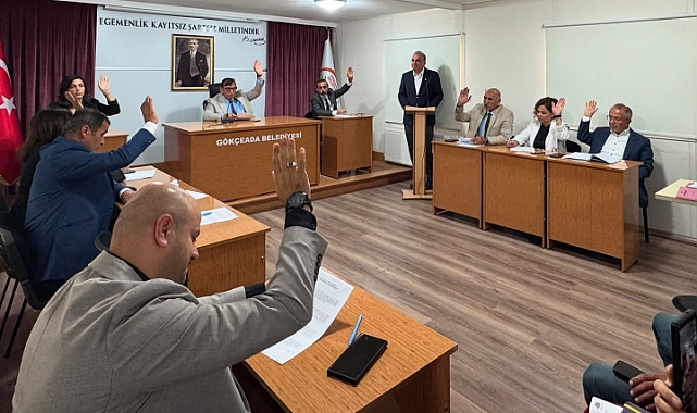 Gökçeada Belediye Meclisi Mayıs ayı olağan toplantısı gerçekleştirildi