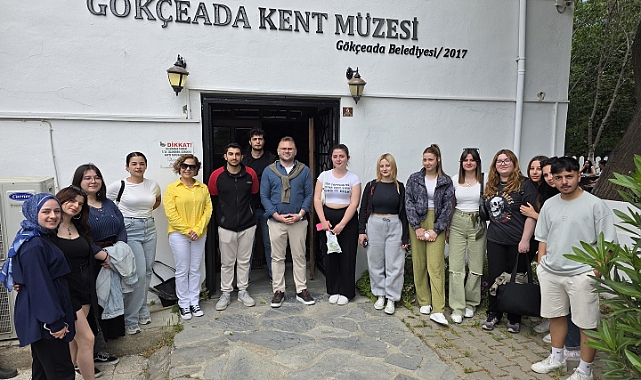 Gökçeada MYO Öğrencilerinden Kent Müzesi’ne Ziyaret