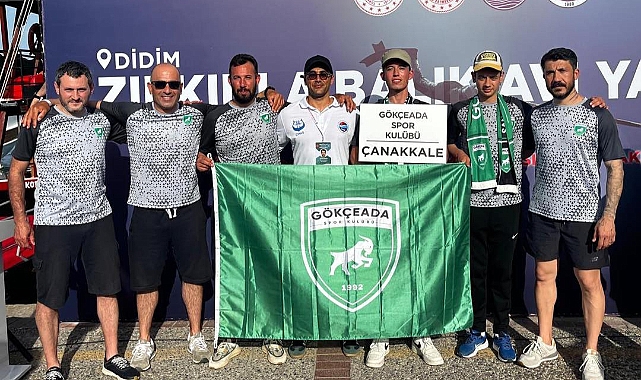 Gökçeada Spor Kulübü’nden Zıpkınla Balık Avı Türkiye Şampiyonası’nda büyük başarı!