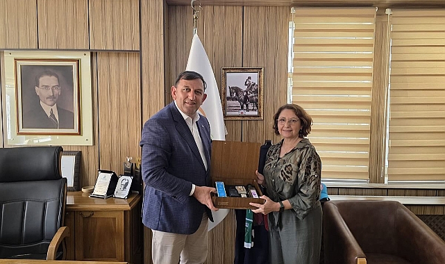 Gülay Elbir Uslu'dan Başkan Atalay'a ziyaret