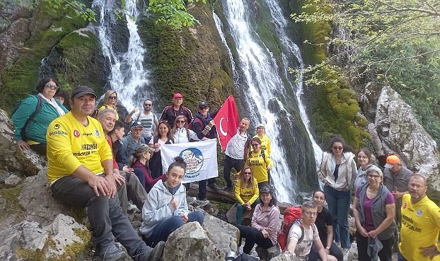 Güvercin Kaya Şelalesi ve At Çukuru Mağarası keşfedildi