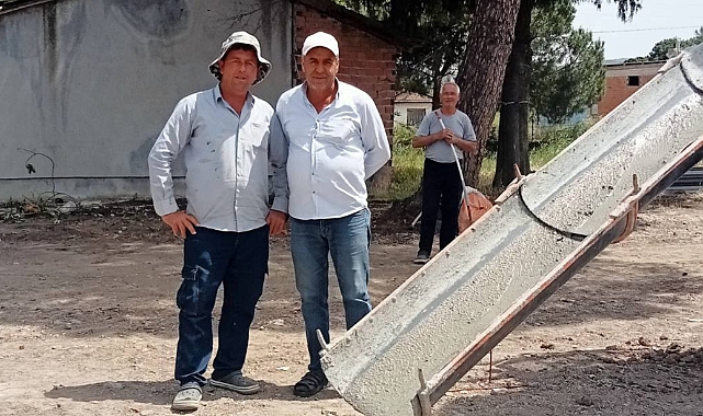 Hacıpehlivan Köyü’nde Çok Amaçlı Düğün Salonu için ilk kazma vuruldu