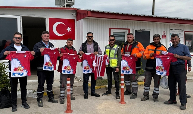 Halit Kubilay Fırat’tan 1 Mayıs’ta belediye personeline ziyaret