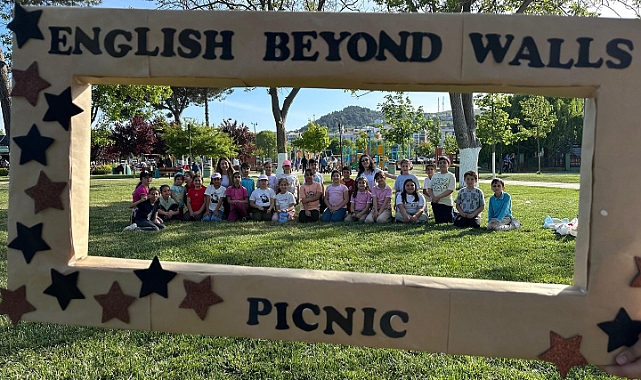 İngilizce kursu öğrencileri Şehir Parkı’nda buluştu