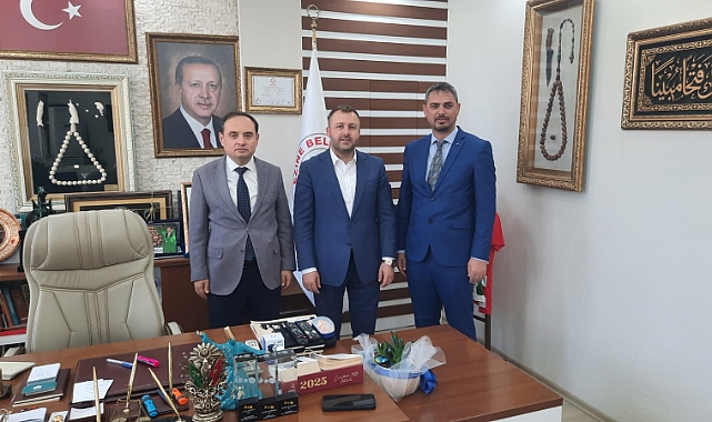 İŞKUR ve SGK il müdürlerinden Ezine Belediyesi'ne ziyaret