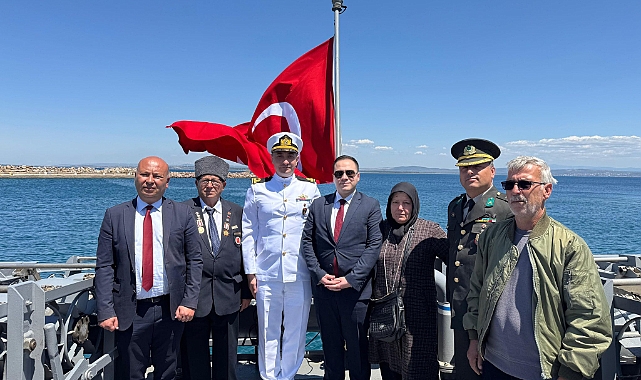 Kaymakam Kandemir’den TCG TÜRKELİ gemisine ziyaret
