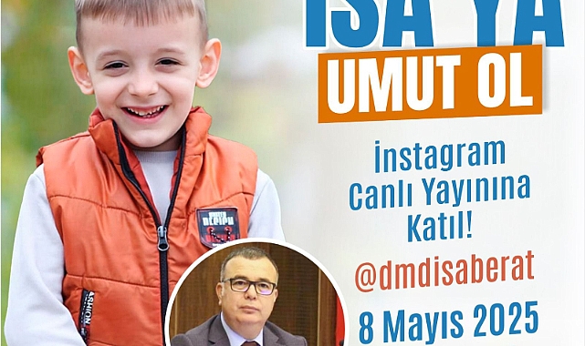 Kepez Belediye Başkanı Birol Arslan'dan DMD hastası İsa Berat'a destek