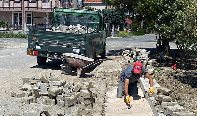 Lapseki Belediyesi ilçe genelinde çalışmalarını sürdürüyor