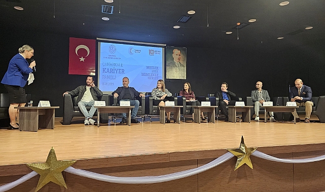 “Meslek Lisesi Memleket Meselesi” Kariyer Paneli Çanakkale’de yoğun ilgi gördü