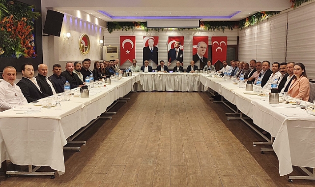 MHP Çanakkale İl Başkanlığı'ndan tanışma ve istişare toplantısı