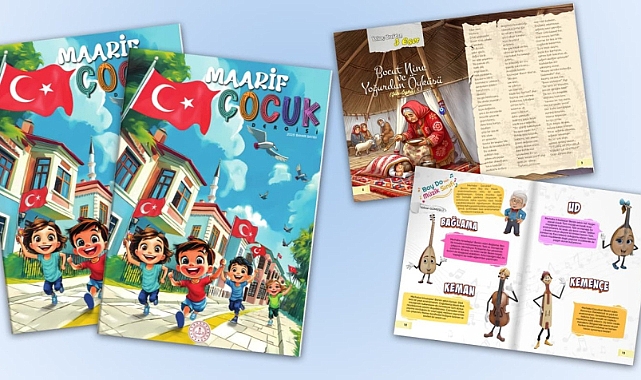 Millî Eğitim Bakanlığı’ndan Çocuklara Özel Yeni Dergi: "Maarif Çocuk" Yayında