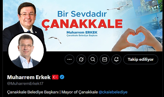 Muharrem Erkek’ten Ekrem İmamoğlu’na Destek: “Milyonlar Ekrem İmamoğlu olur”