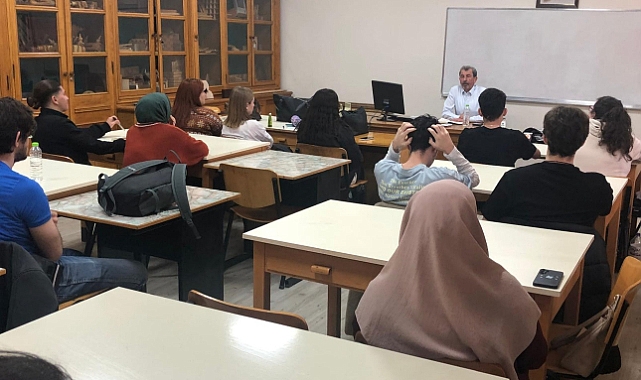 Öğrencilere Davut Doğan'dan staj ve iş garantisi