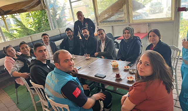 Öz Sağlık-İş Sendikası Çanakkale Şubesinden üyelere ziyaret