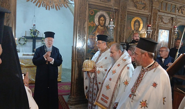 Patrik Bartholomeos, Gökçeada’da Papazlık Terfi törenine katıldı