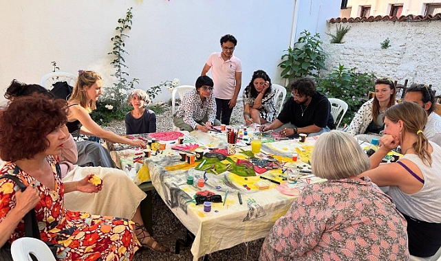 Sanatçılar Bozcaada'da buluştu