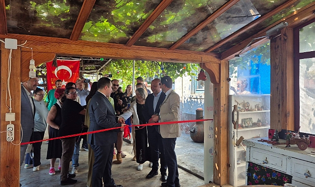 Seramik Kursu yıl sonu sergisi ziyarete açıldı