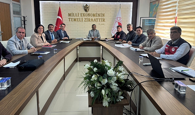 Tarım ve Orman Müdürlüğü’nde 2025 yılı çalışmaları masaya yatırıldı