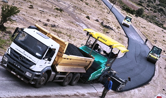 Taşağıl–Yukarıköy arası asfalt çalışmaları tamamlandı
