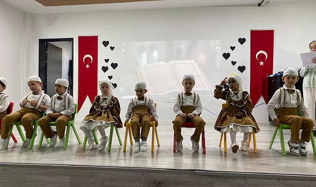 Terzialan'da 4-6 Yaş Kur’an Kursu mezuniyeti