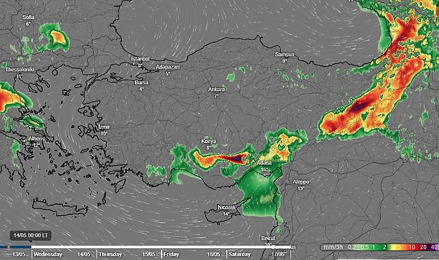 Türkiye genelinde 10 gün boyunca hava nasıl olacak ?