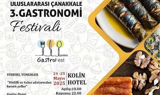 Uluslararası Çanakkale 3. Gastronomi Festivali başlıyor