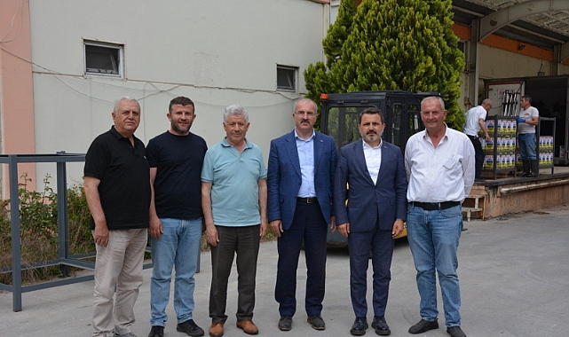 Vali Toraman’dan Mezre Süt ve Süt Ürünleri Fabrikası’na Ziyaret