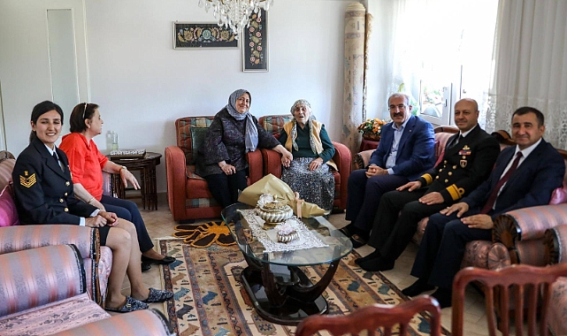 Vali Toraman’dan şehit annelerine ziyaret