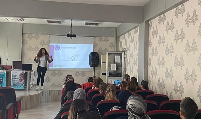 Yeşilay Çanakkale Şubesi'nden Ezine'de bağımlılıkla mücadele eğitimi