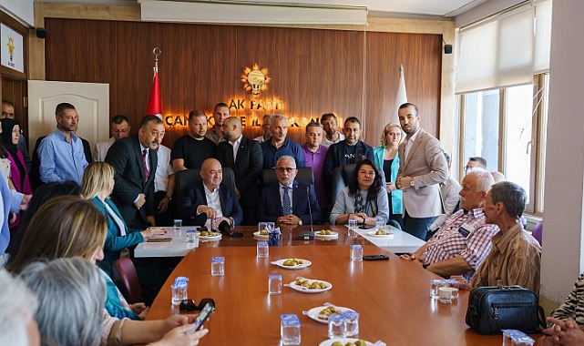 AK Parti Çanakkale’de bayramlaşma