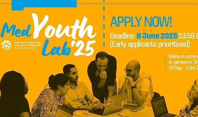 Akdeniz Gençliği İçin UfM Youth Lab 2025 Başvuruları Başladı