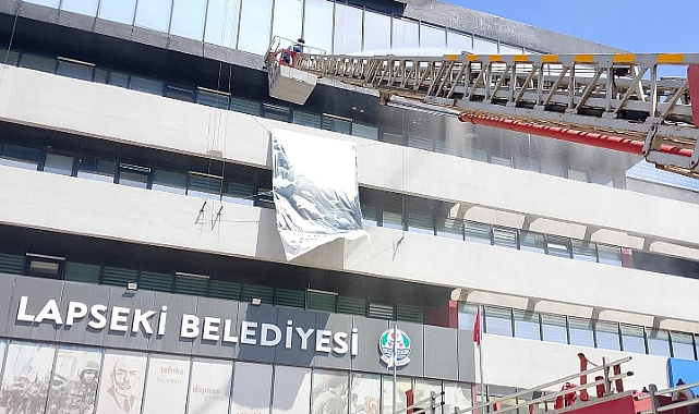 Belediye hizmet binalarında temizlik çalışması gerçeleşti