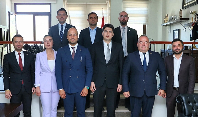Biga Cumhuriyet Başsavcısı Hüseyin Demir’den Çanakkale Barosuna ziyaret