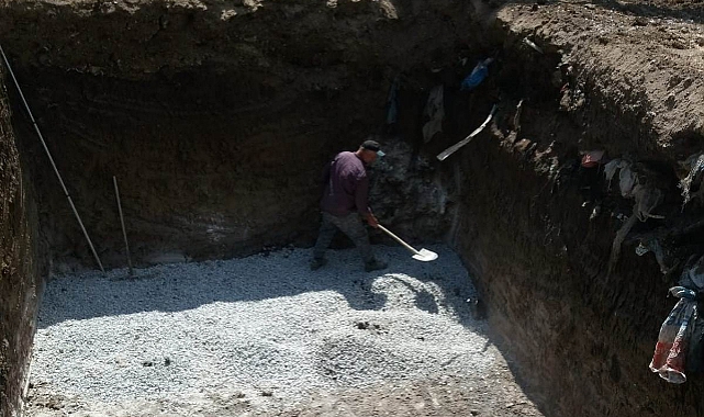 Biga Kocagür’de altyapı güçleniyor: Kanalizasyon ve foseptik hattı tamamlandı