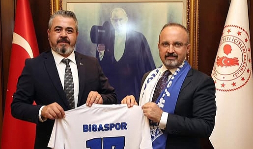 Bigaspor’dan İçişleri Bakan Yardımcısı Bülent Turan’a Teşekkür