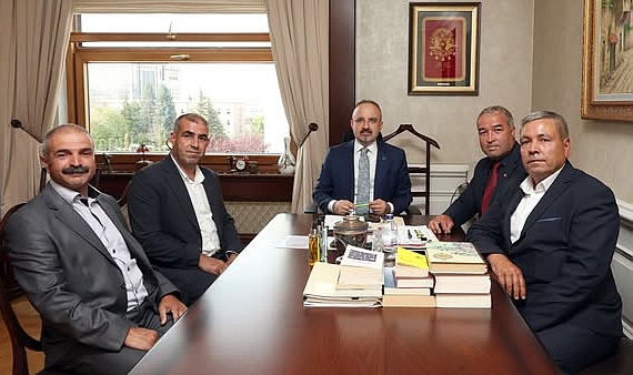 Can Erenler Derneği’nden Bülent Turan'a ziyaret