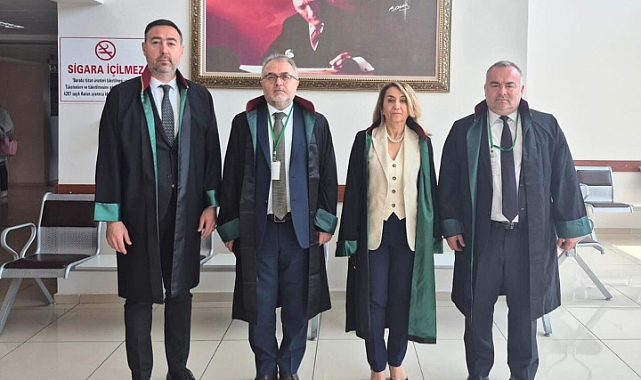 Çanakkale Baro Başkanı Av. Ardahan Dikme, Ekrem İmamoğlu davasının duruşmasına katıldı