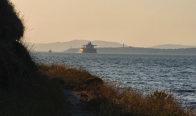 Çanakkale Boğazı'nda gemi arızası