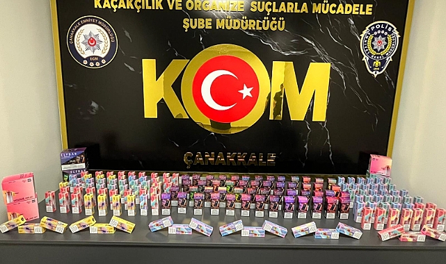 Çanakkale'de şok kaçakçılık operasyonu! Tonlarca kaçak ürün ele geçirildi